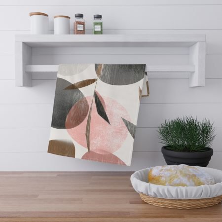 Modern Abstract Tea Towels for Kitchen Decor, Artistic Cotton Kitchen Towels, Gift for Home Cooks, Housewarming Essentials, Boho [...]