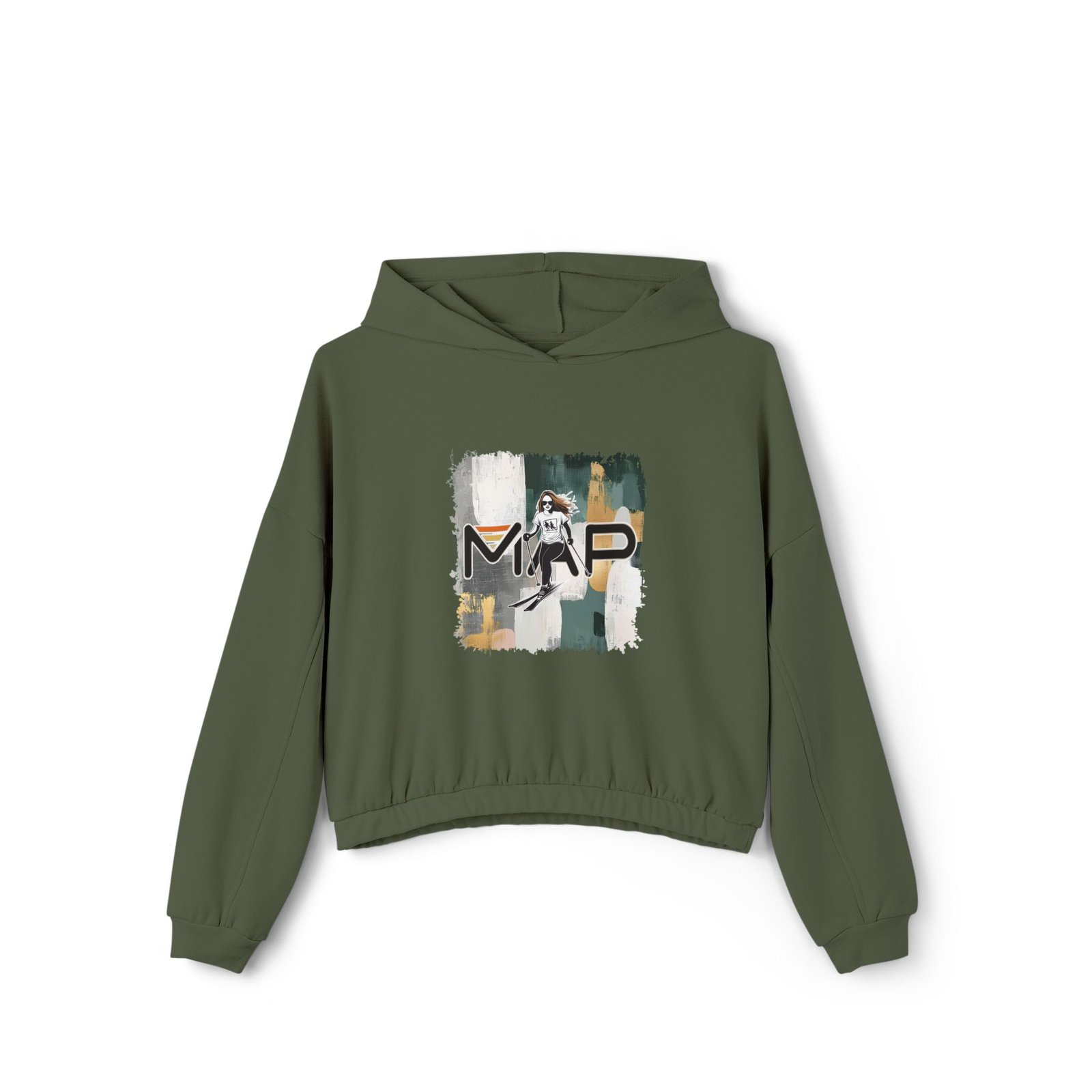 Chic Graphic Hoodie for Women, Trendy Casual Hoodie, Stylish Streetwear, Perfect for Lounging or Going Out - Image 9