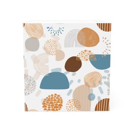 Chic Note Cube for Organization, Modern Desk Decor, Gift for Students, Home Office Essentials, Stylish Stationery