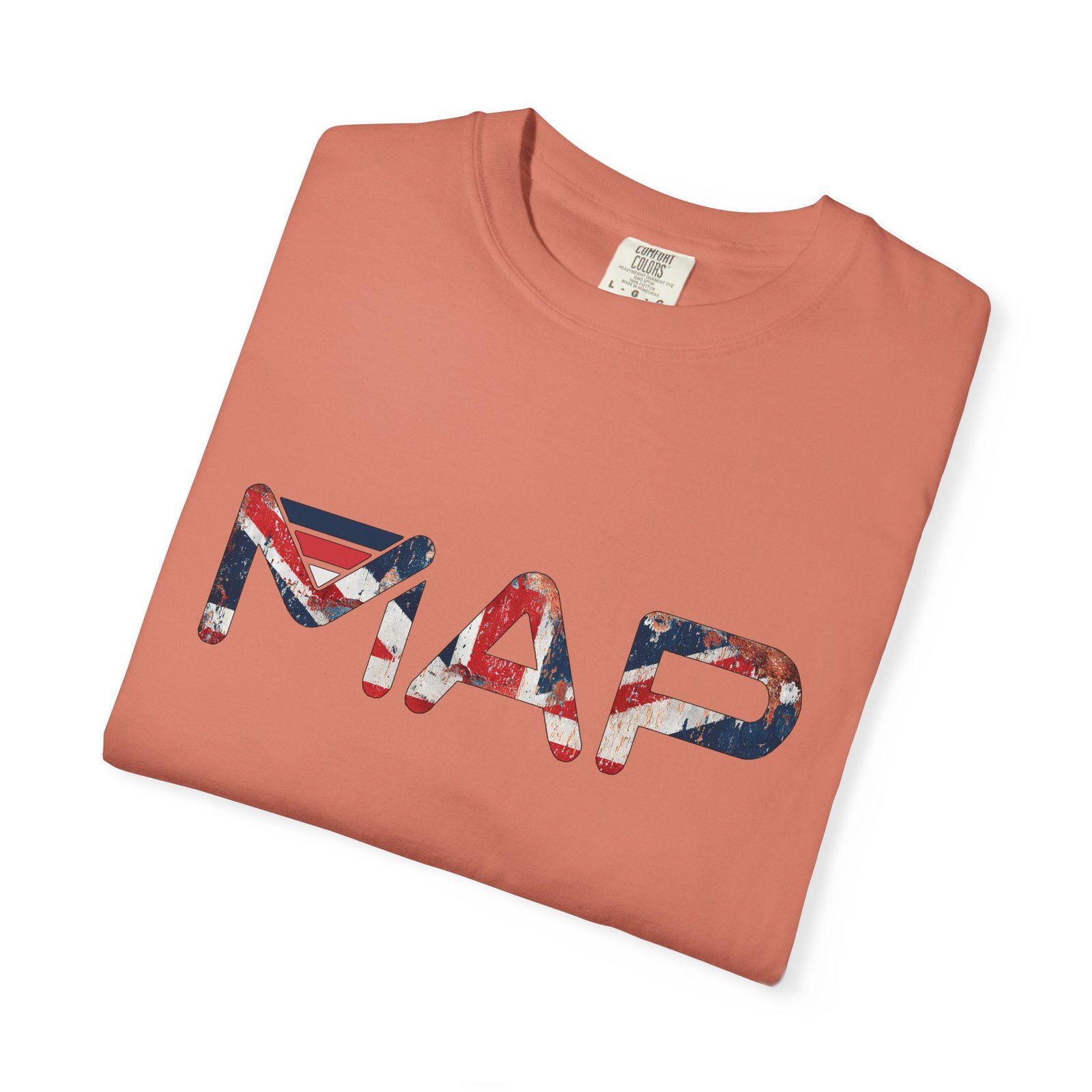 Map Graphic Unisex Garment-Dyed T-Shirt, Travel Tee, Casual Wear, Adventure T-Shirt, Gift for Travelers, Summer Wardrobe - Image 7