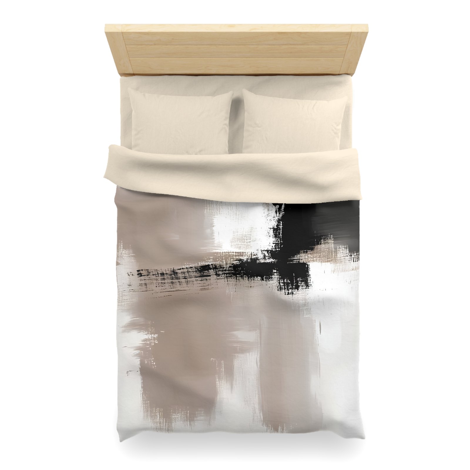 Stylish Microfiber Duvet Cover, Modern Abstract Bedding, Cozy Home Decor, Minimalist Bedroom, Art-Inspired Comforter - Image 20