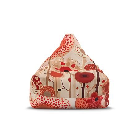 Colorful Retro Bean Bag Chair Cover, Modern Home Decor, Cozy Seating Solution, Perfect for Kids & Teens, Fun Room Accessories, Gift Idea