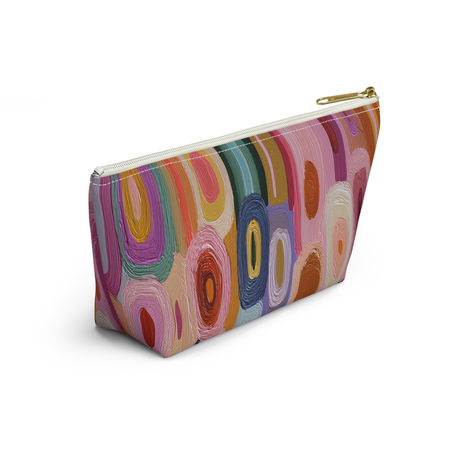 Colorful Accessory Pouch for Everyday Use, Makeup Bag, Travel Organizer, Artistic Gift for Her, Unique Pencil Case - Image 8