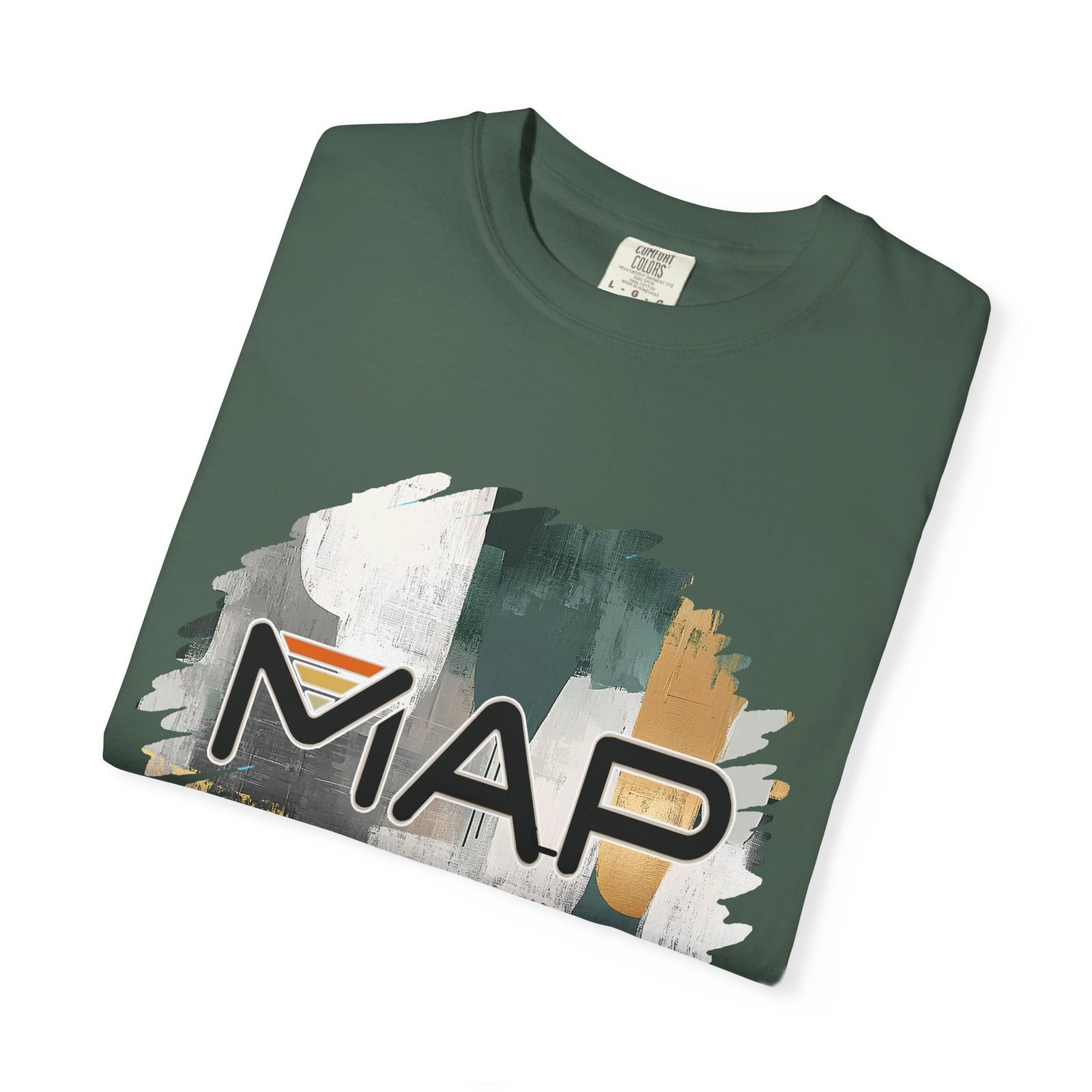 Map-Inspired Unisex Garment-Dyed T-Shirt for Travel Lovers, Casual Wear, Gifts, Outdoor Adventures, Wanderlust Fashion - Image 23
