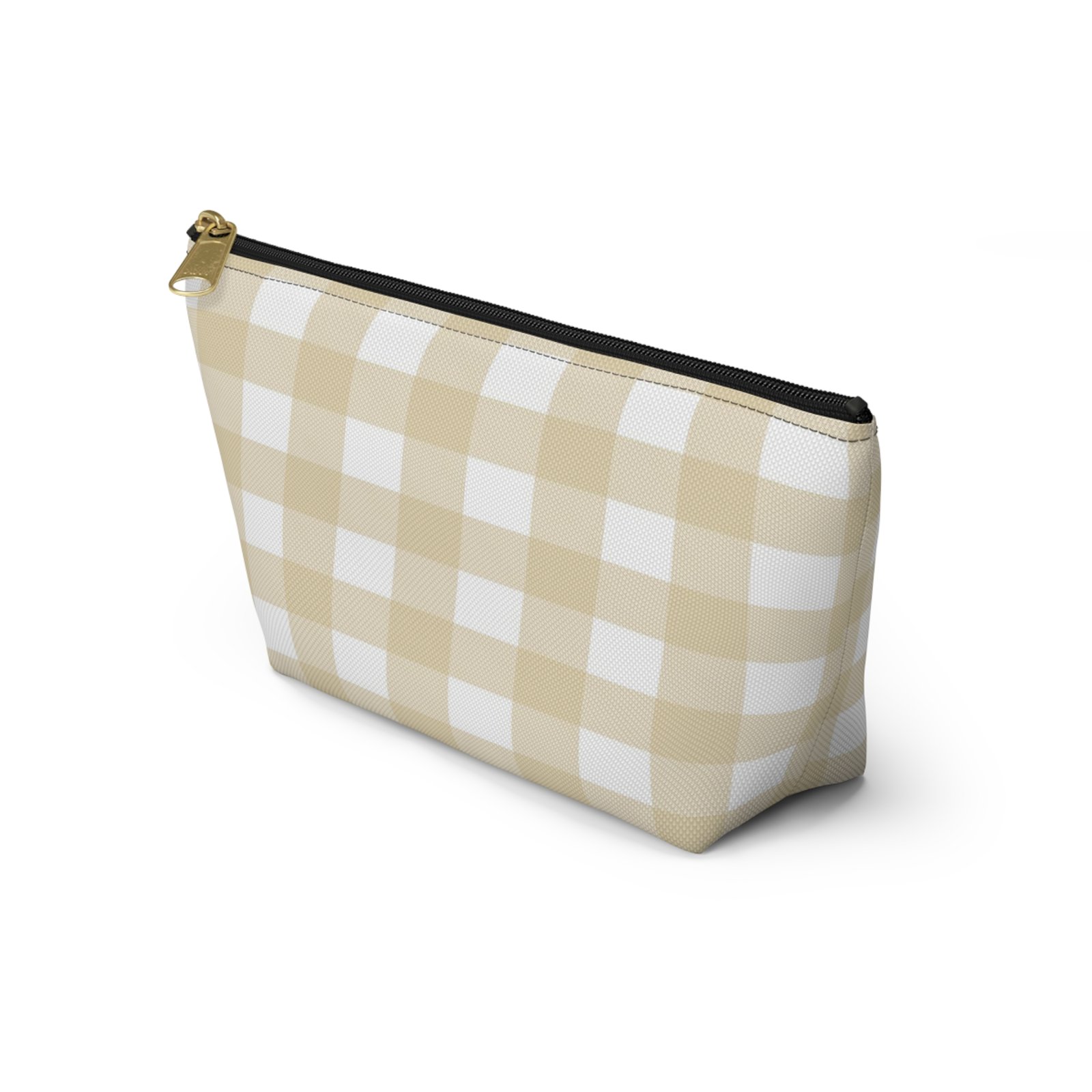 Chic Gingham Accessory Pouch, Stylish Makeup Bag, Travel Organizer, Gift for Her, Handbag Essentials - Image 11
