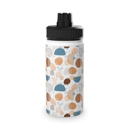 Trendy Stainless Steel Water Bottle | Sports Lid | Eco-Friendly Hydration | Gym, Outdoor, Travel, Gifts | Modern Patterns