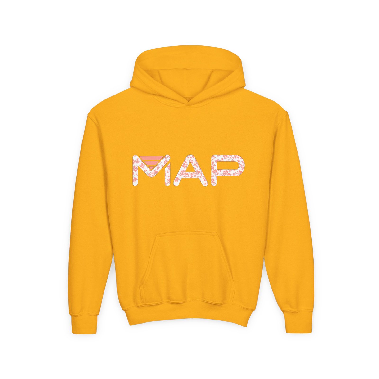 Youth Map Design Hoodie - Cozy Pullover for Kids, Perfect for School, Birthdays, and Everyday Wear, Teen Gifts, Adventure Apparel - Image 7
