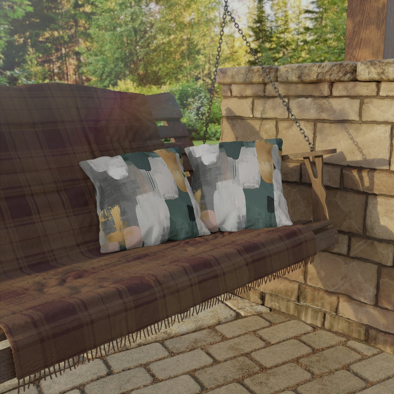 Chic Outdoor Pillows for Cozy Patios, Garden Decor, Modern Home Accents, Relaxing Spaces, Summer Vibes, Throw Cushions - Image 4