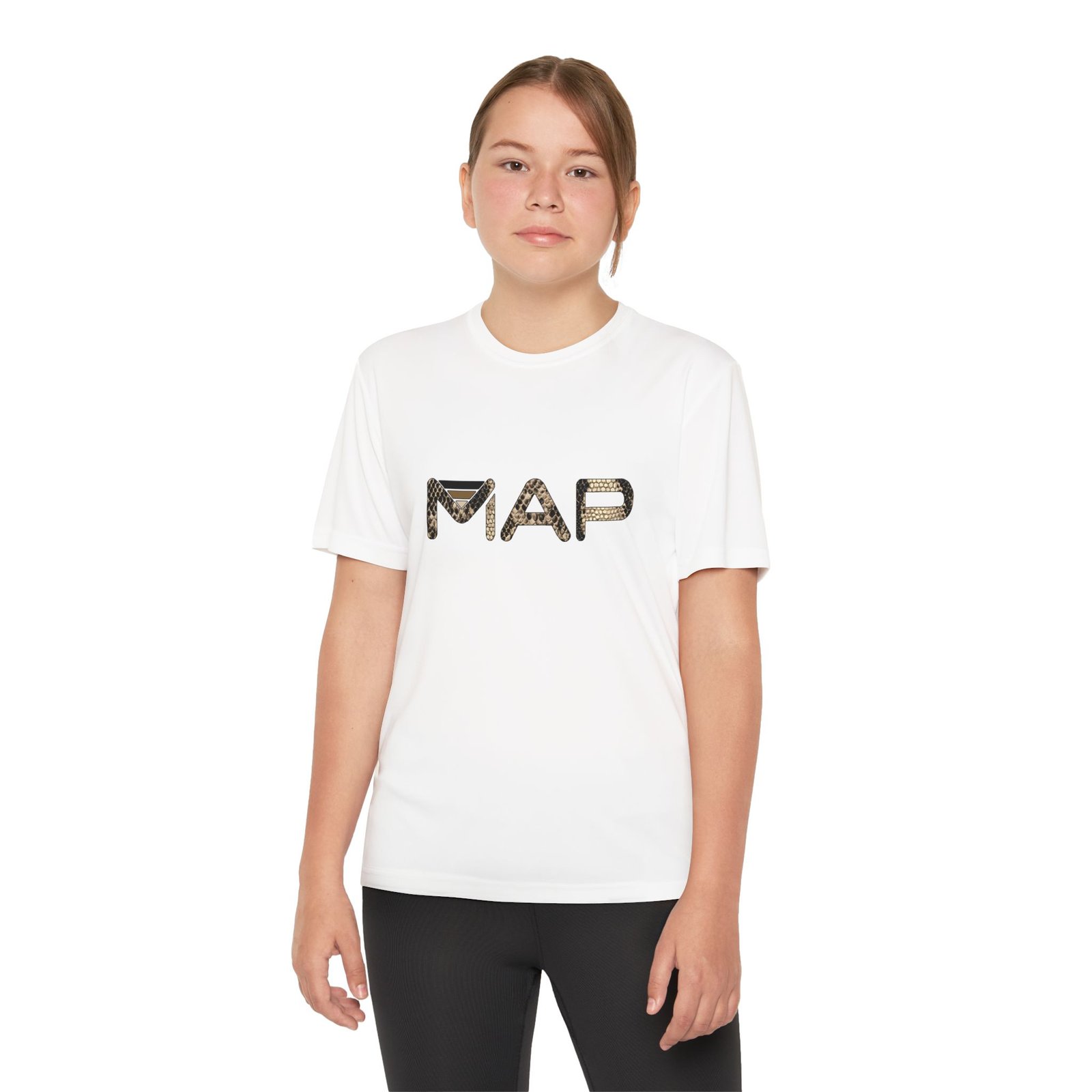Youth Map Graphic Tee for Active Kids, Sports Apparel, Birthday Gift, Holiday Wear, Team Spirit Shirt, Trendy Casual Top - Image 4