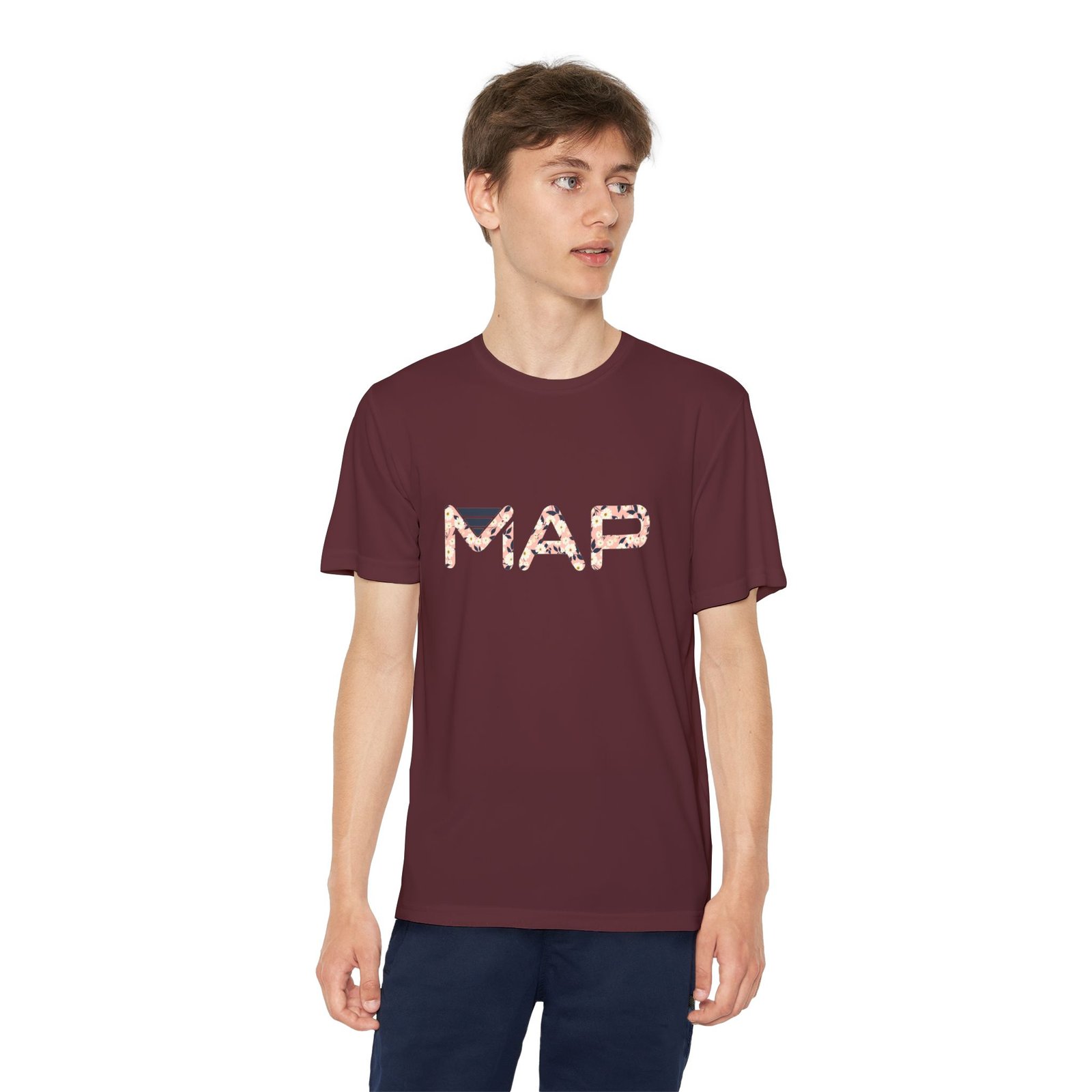 Youth Competitor Tee - MAP Design, Athletic Youth Shirt, Trendy Kids T-Shirt, Sportswear for Active Kids, Gift for Young Athletes - Image 79