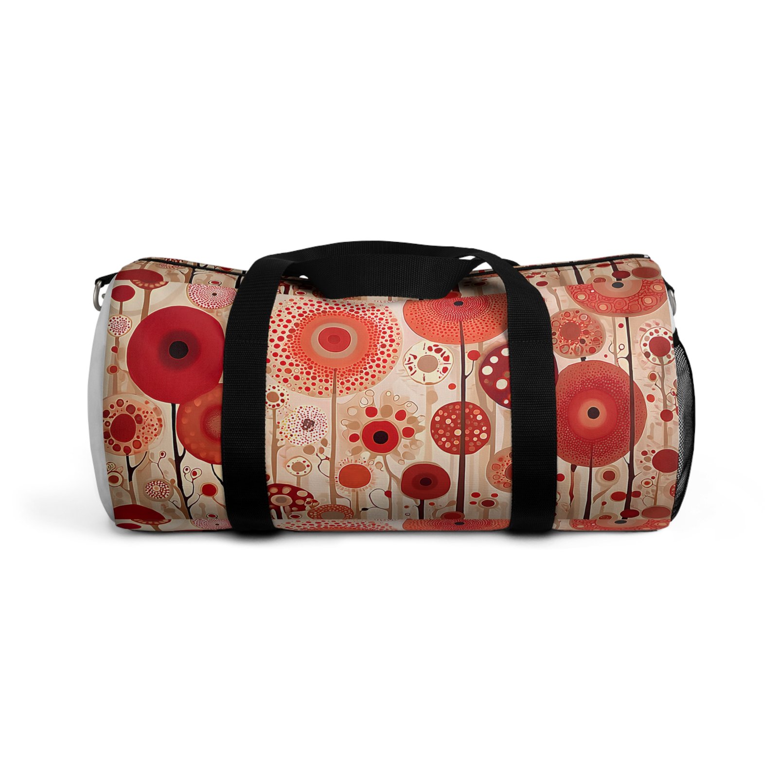 Flower Pattern Duffel Bag - Travel, Gym, Weekend, Luggage, Floral Design, Perfect Gift