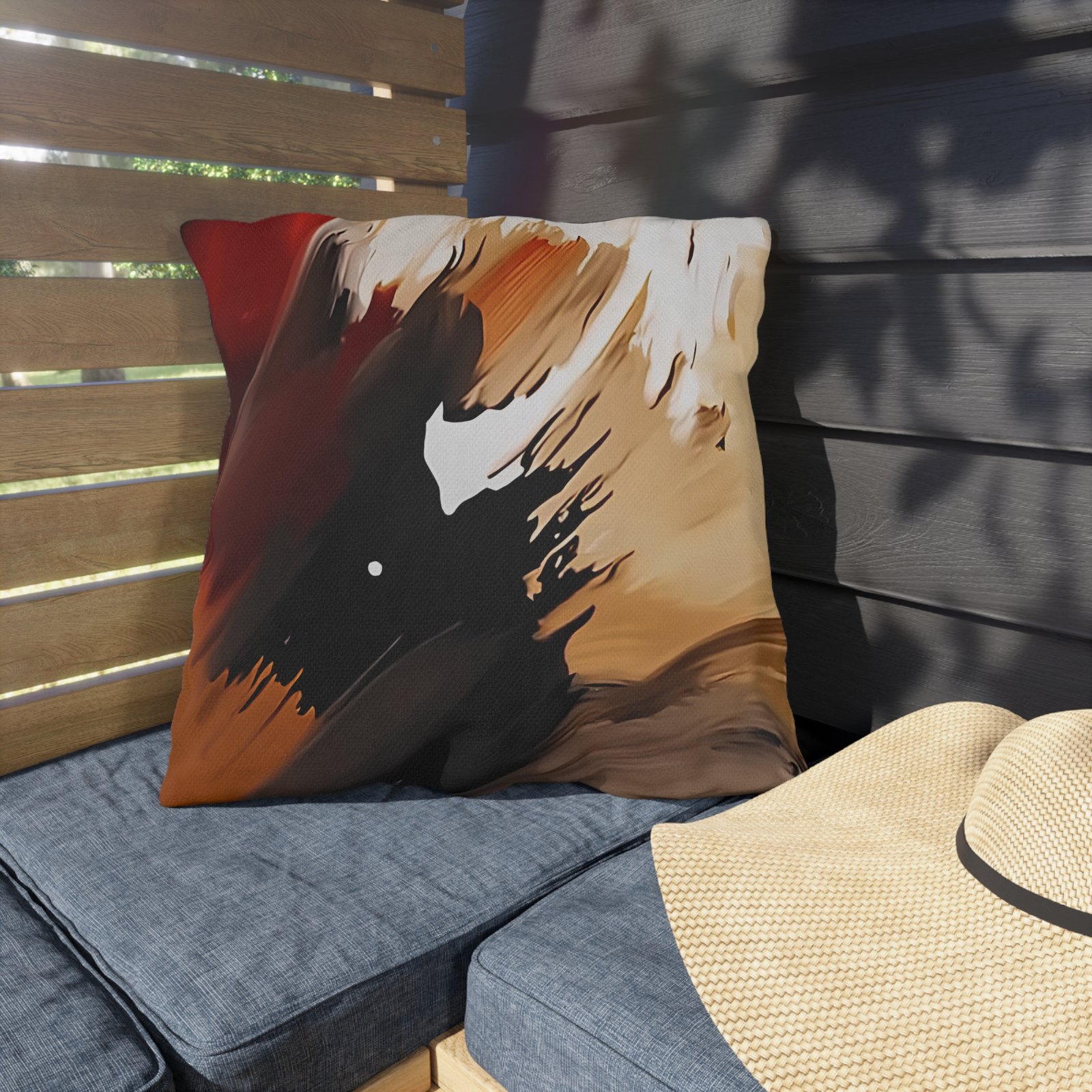 Abstract Bohemian Outdoor Pillows - Modern Decorative Cushions for Patio, Garden, Home Decor, Cozy Vibes, Gift Ideas - Image 15