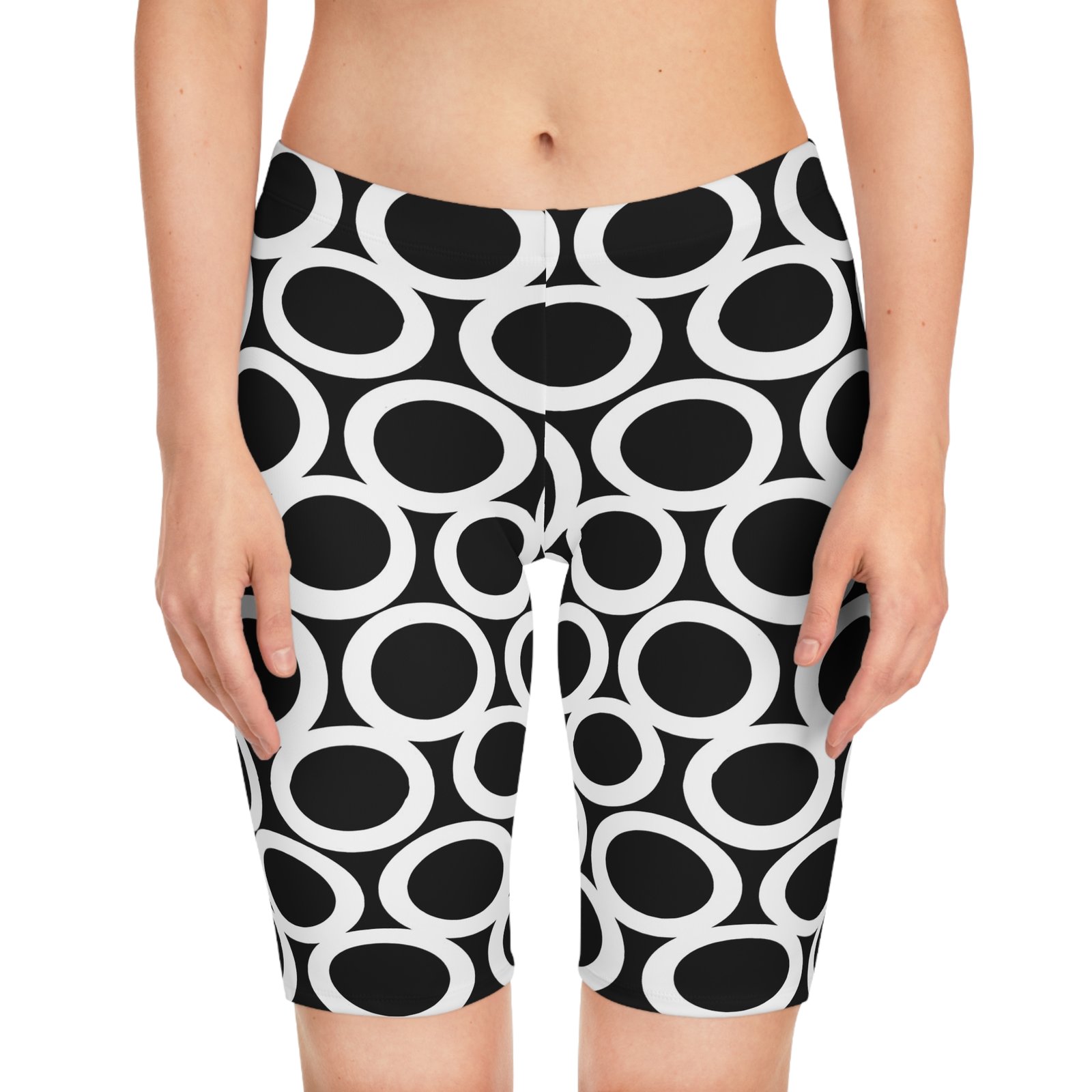 Women's Bike Shorts (AOP) - Image 3