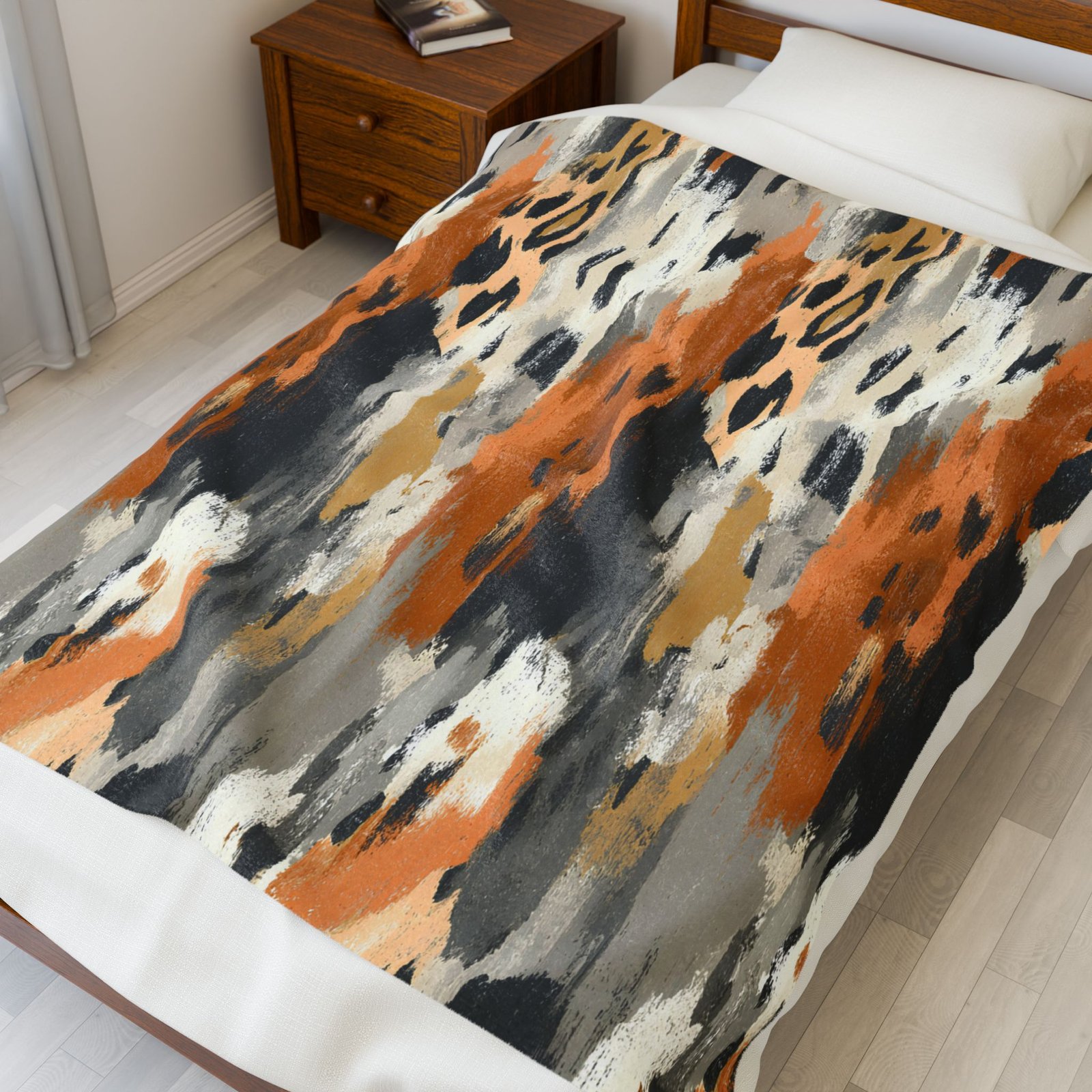 Cozy Velveteen Plush Blanket, Soft Throw for Home Decor, Perfect Gift for Holidays, Bedtime, and Living Spaces - Image 3