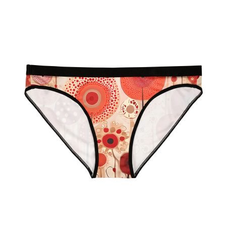 Floral Print Women’s Underwear, Comfortable Bikini Briefs, Cute Everyday Lingerie, Gift for Her, Wedding, Valentine’s Day, Self-Care