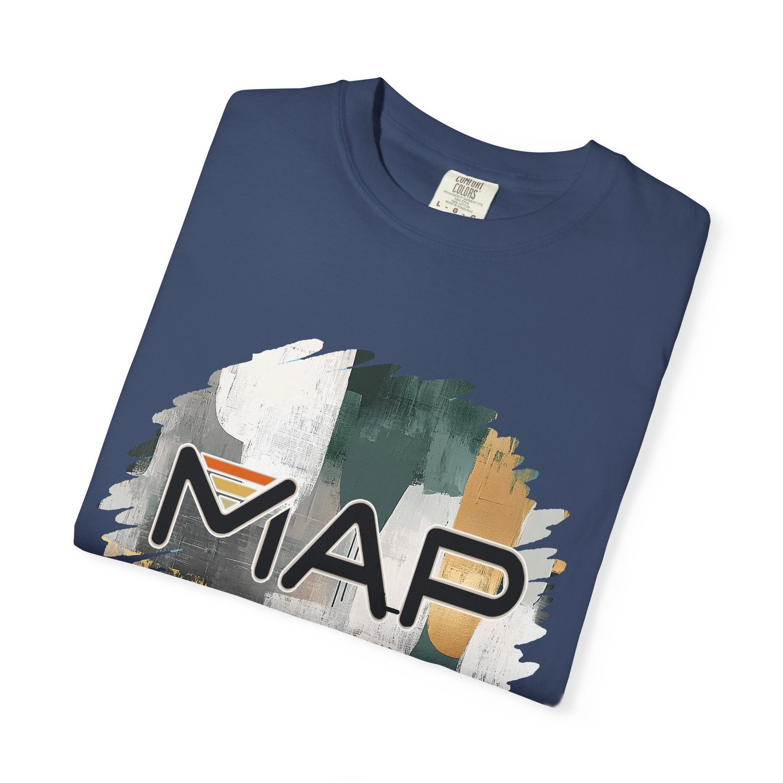 Map-Inspired Unisex Garment-Dyed T-Shirt for Travel Lovers, Casual Wear, Gifts, Outdoor Adventures, Wanderlust Fashion - Image 43