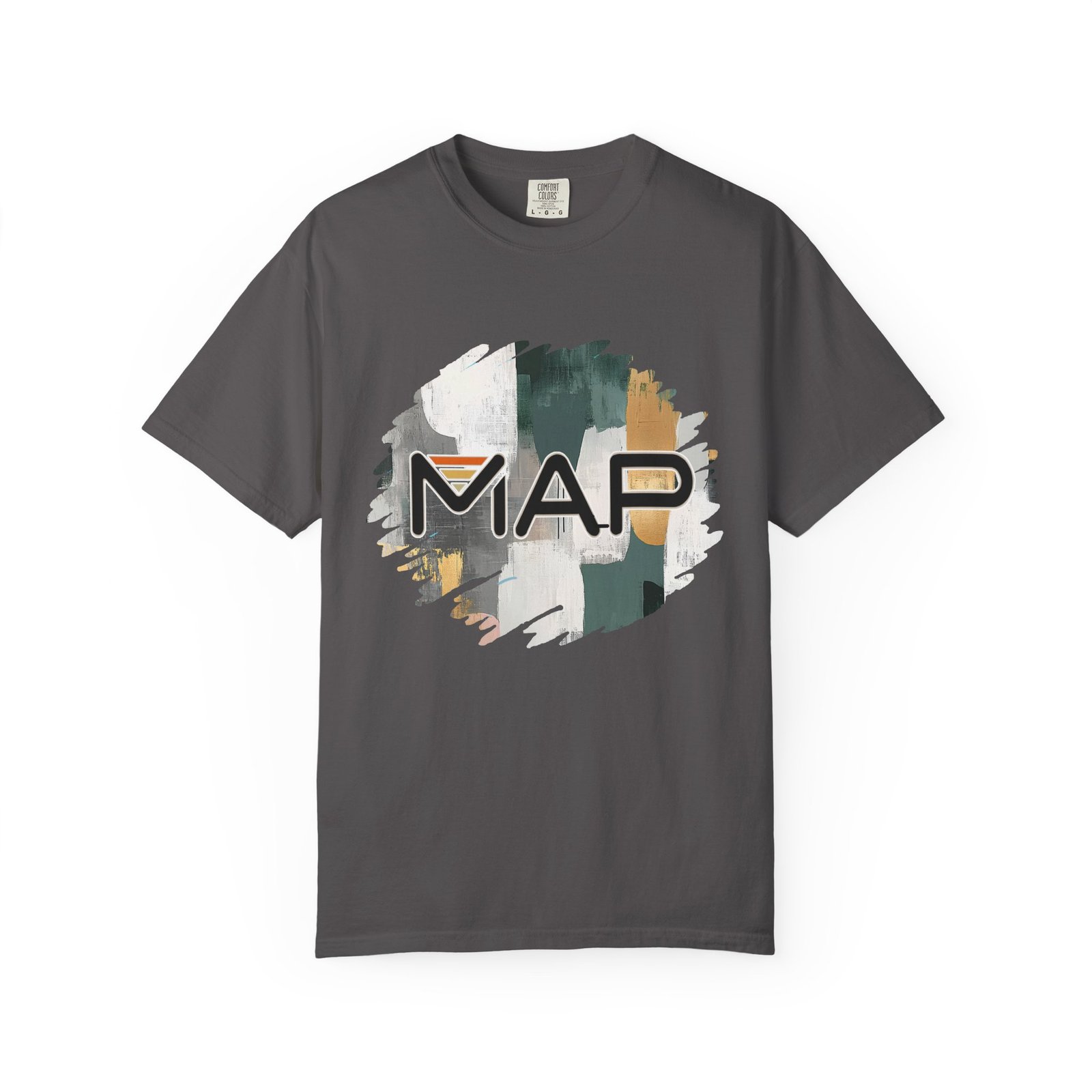 Map-Inspired Unisex Garment-Dyed T-Shirt for Travel Lovers, Casual Wear, Gifts, Outdoor Adventures, Wanderlust Fashion - Image 45
