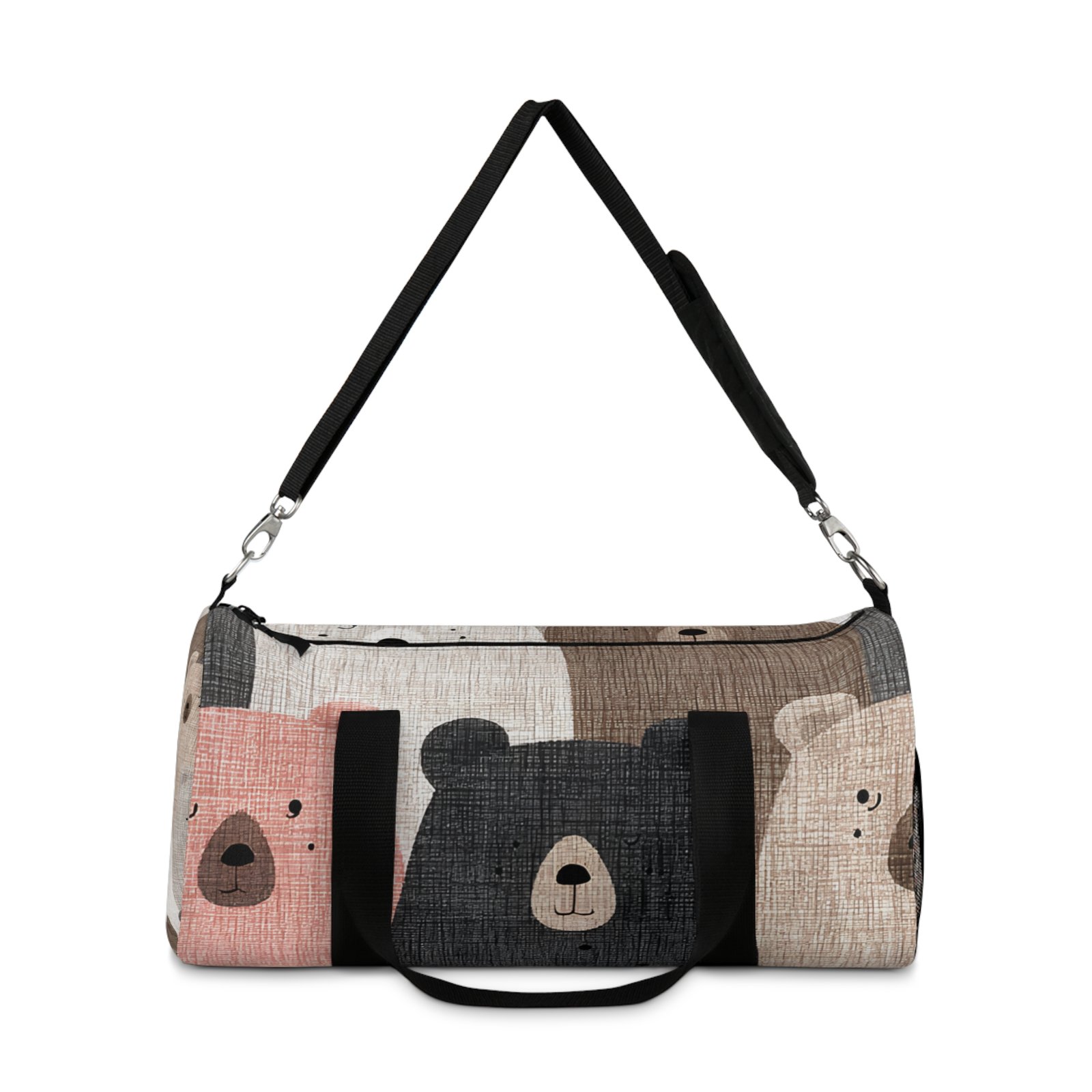 Cute Bear Pattern Duffel Bag for Adventures, Gym, Travel, Weekend Getaways, Animal Lovers, Kid's Gifts - Image 2