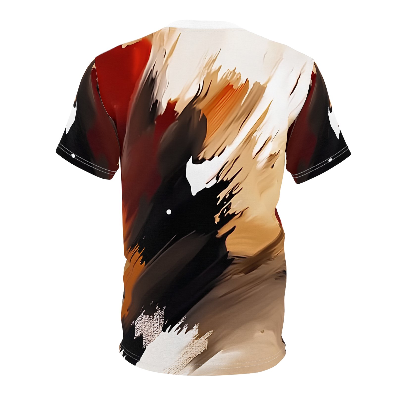 Abstract Art Unisex Tee, Trendy Custom T-Shirt, Artistic Graphic Shirt, Unique Fashion Top, Creative Gift for Art Lovers - Image 3