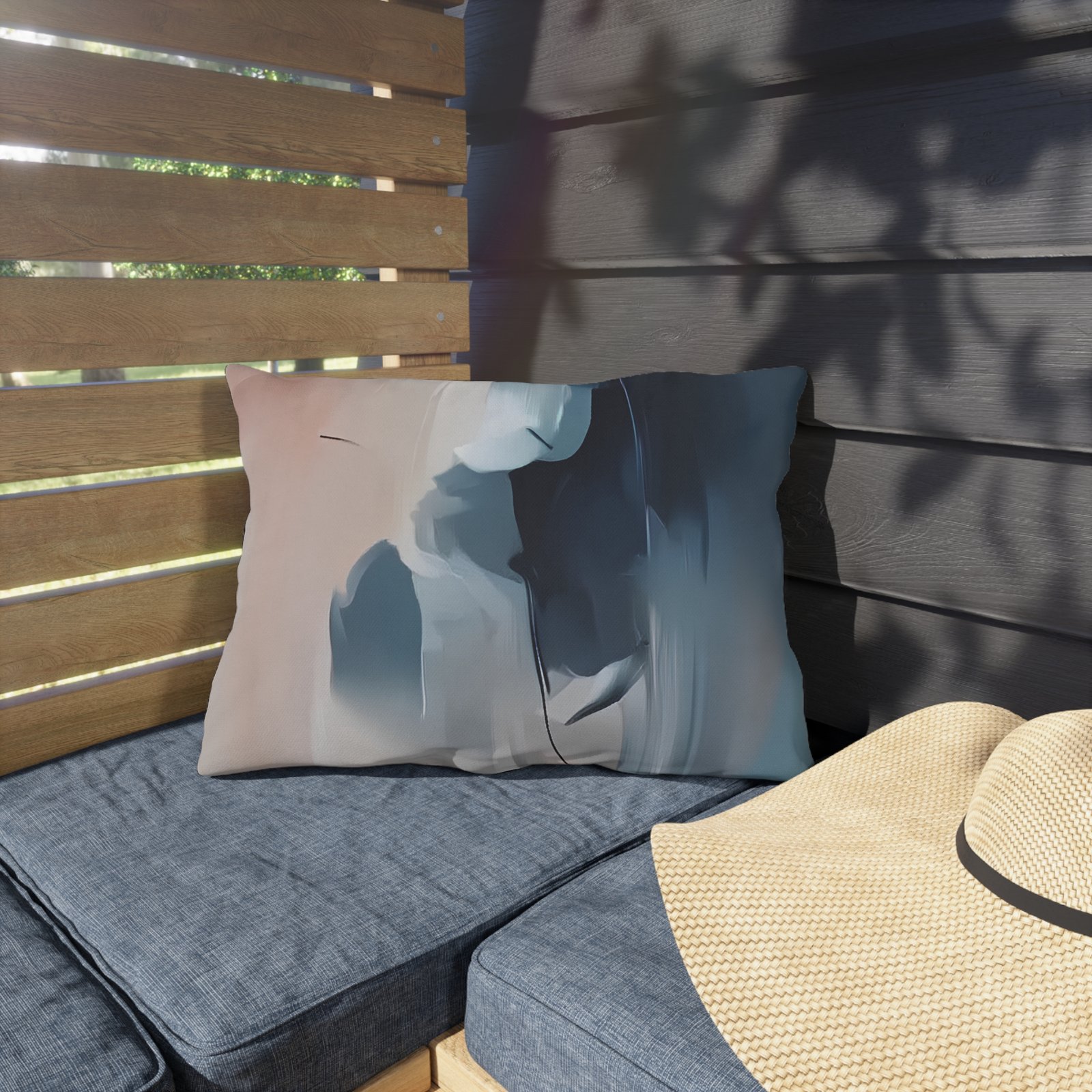 Abstract Outdoor Pillows - Boho, Cozy, Beach Decor, Patio Accessories, Modern Throw Pillows - Image 7