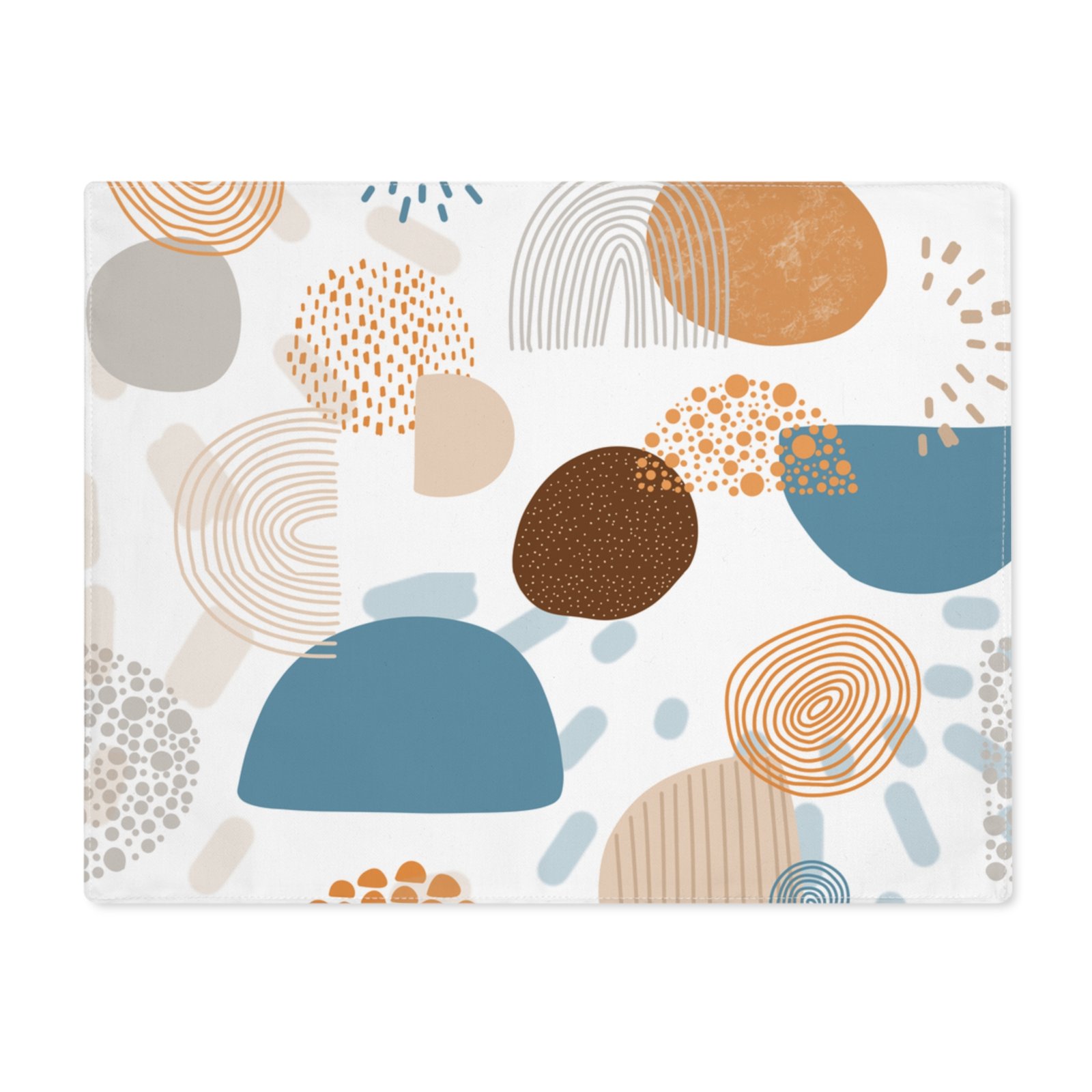 Modern Abstract Placemat, Artistic Table Decor, Dining Accessories, Gift for Housewarming, Kitchen Decor, Stylish Table Setting