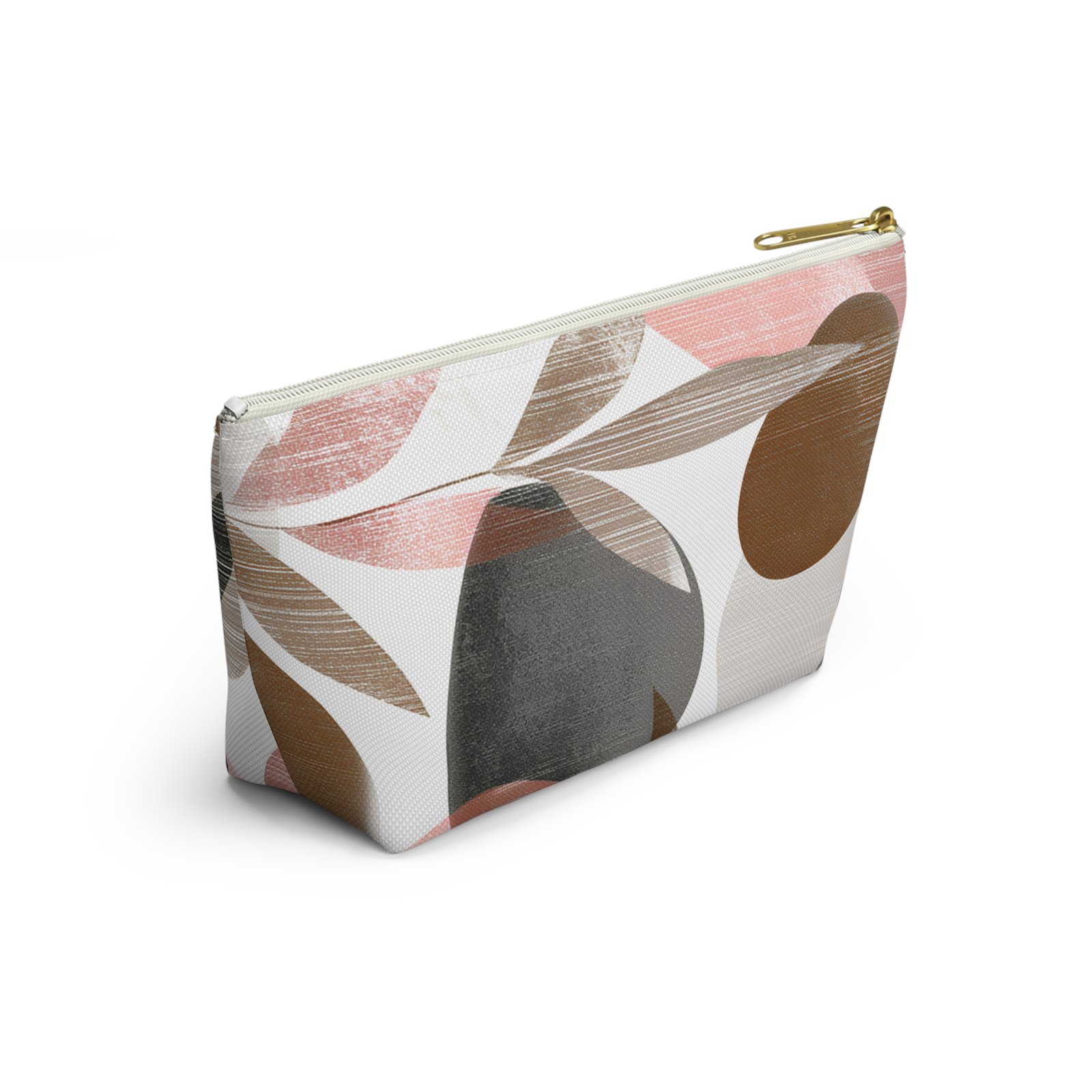 Chic Geometric Accessory Pouch | Stylish Makeup Bag, Travel Organizer, Artful Storage, Gift for Her, Modern Home Decor - Image 8