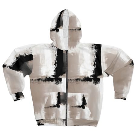 Abstract Art Unisex Zip Hoodie, Stylish Outerwear for Comfort, Modern Fashion Statement, Perfect Gift for Art Lovers, Casual Wear, [...]