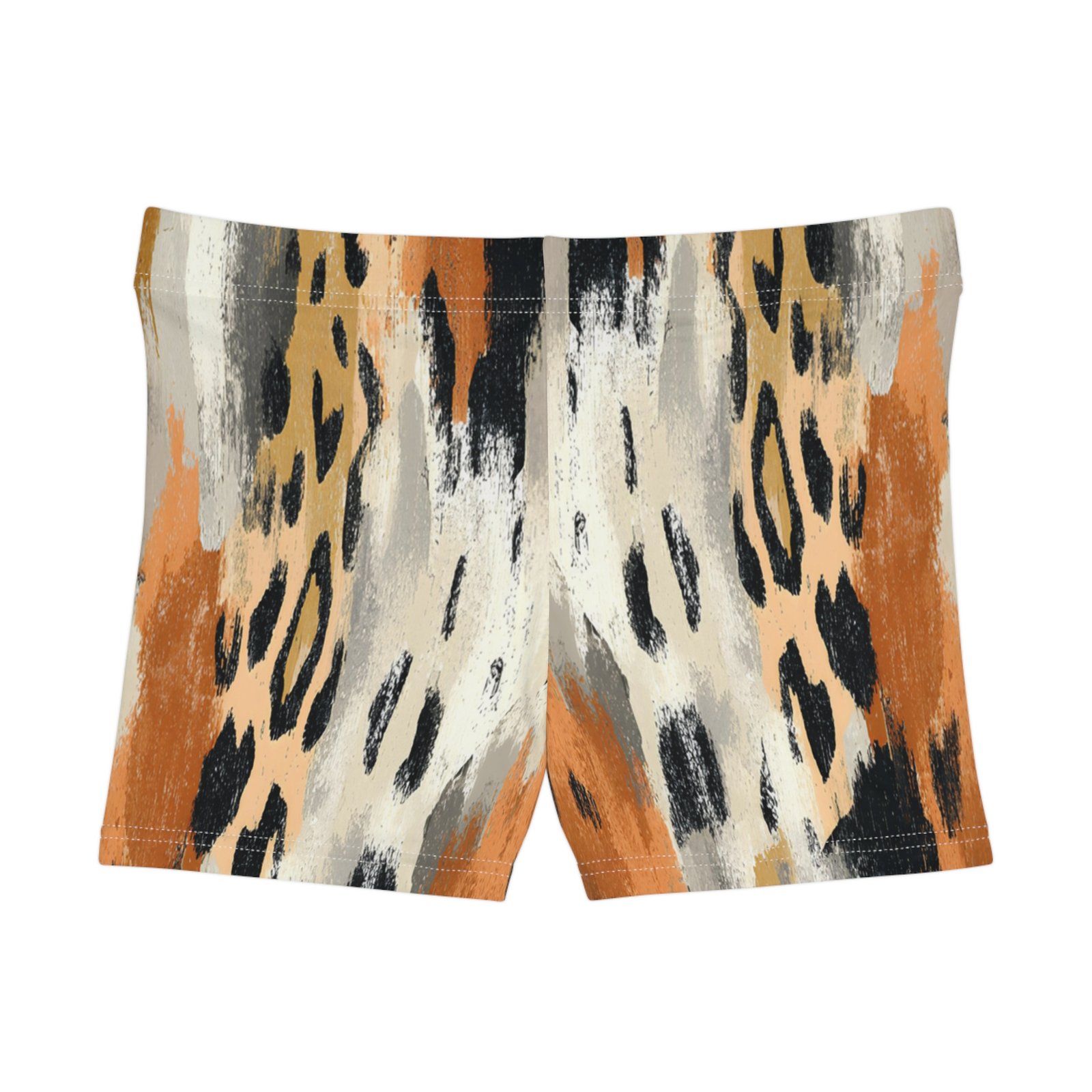 Stylish Women's AOP Shorts, Trendy Athletic Wear, Summer Essentials, Casual Home Shorts, Animal Print Loungewear - Image 2