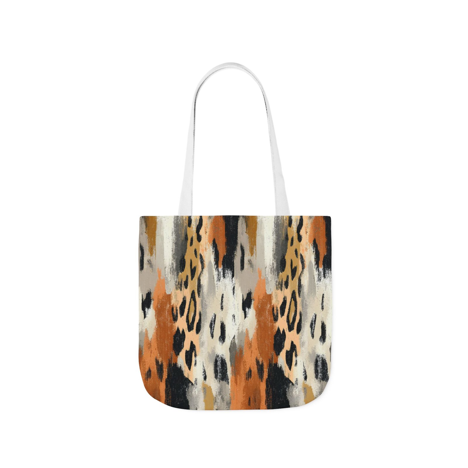 Chic Canvas Tote Bag with 5-Color Straps for Fashionistas, Stylish Reusable Bag for Shopping, Beach, Travel, or Everyday Use - Image 37