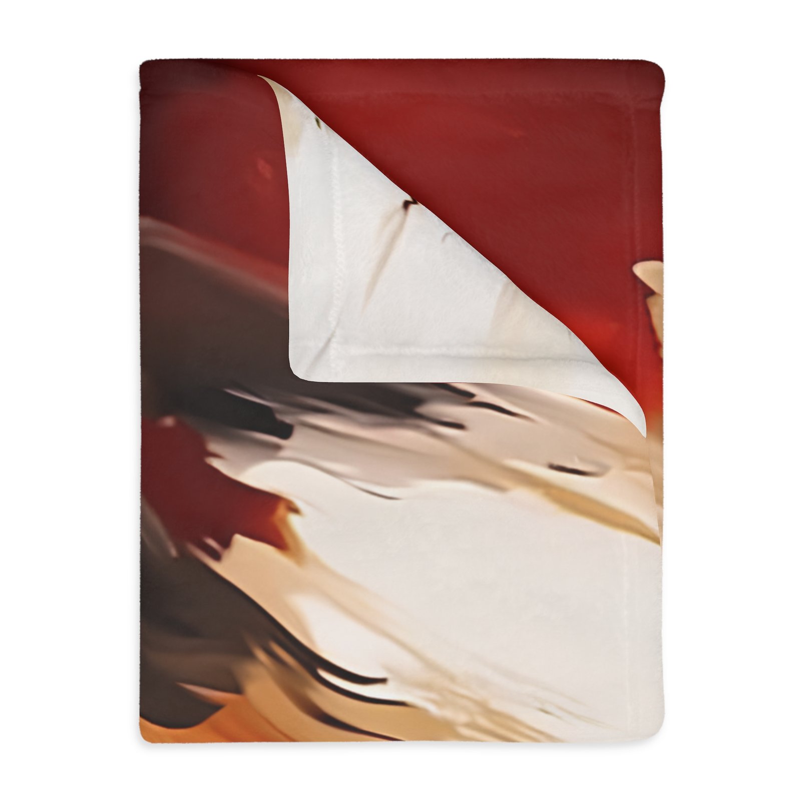 Cozy Abstract Velveteen Blanket, Microfiber Throw, Decorative Home Accent, Warm Gift for All Occasions, Modern Art Style - Image 7