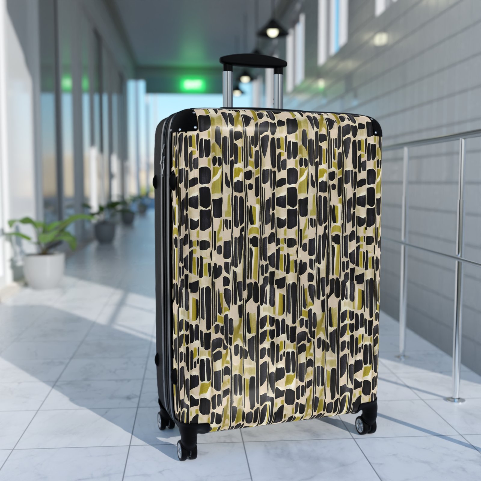 Colorful Travel Suitcase, Luggage for Adventurers, Unique Patterns, Stylish Travel Gear, Perfect for Vacations, Weekend Getaways - Image 11