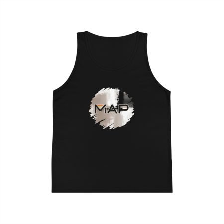 Stylish Kid's Jersey Tank Top with MAP Design, Summer Wear, Back-to-School Outfits, Gifts for Boys and Girls, Active Wear, Trendy [...]