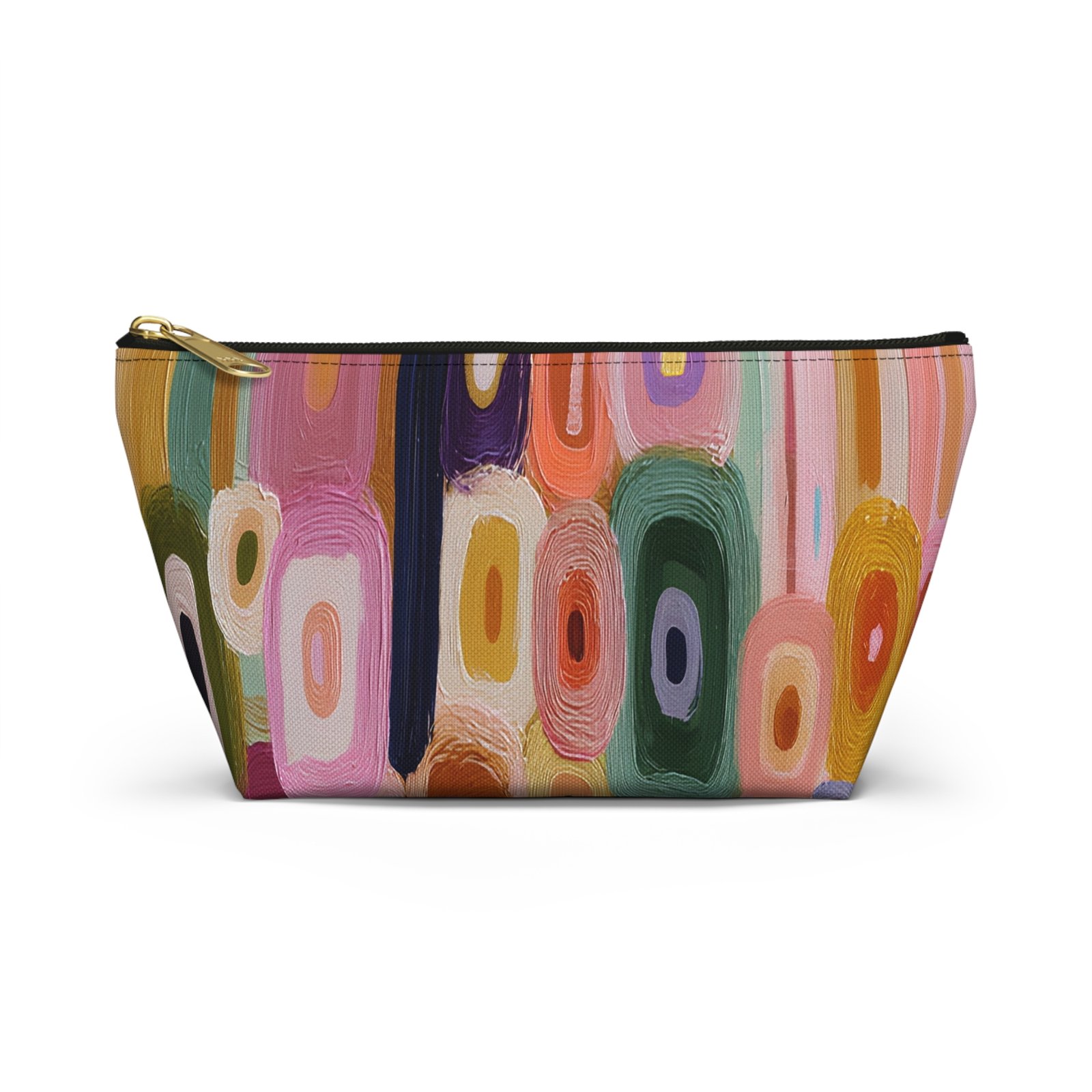 Colorful Accessory Pouch for Everyday Use, Makeup Bag, Travel Organizer, Artistic Gift for Her, Unique Pencil Case
