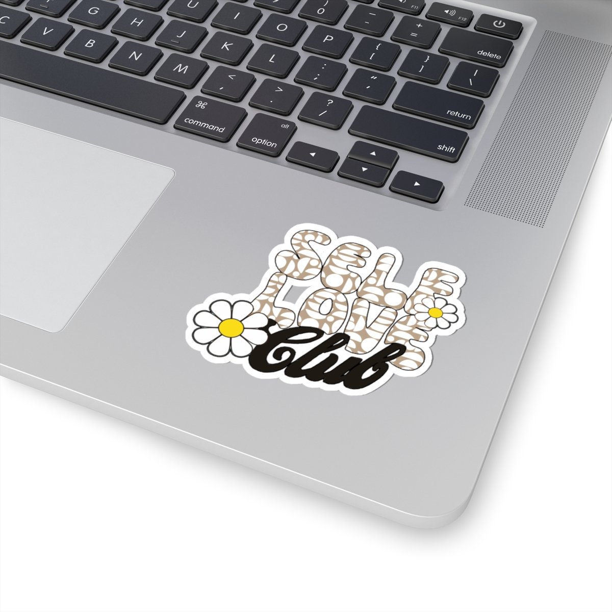 Self Love Club Stickers | Cute Floral Aesthetic | Laptop Decor | Self-Care Gifts | Positive Vibes | Room Decoration | Inspirational Quotes - Image 2