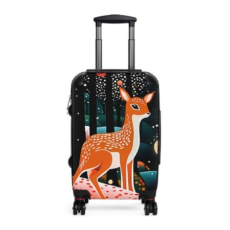 Wildlife-Inspired Suitcase for Adventurers, Animal Print Luggage, Unique Travel Bag, Stylish Carry-On, Gifts for Nature Lovers