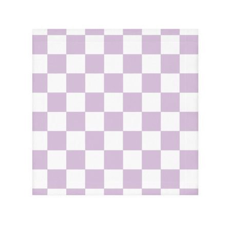 Chic Purple Checkered Face Towel, Bathroom Decor, Spa Essentials, Gift for Her, Home Accessories