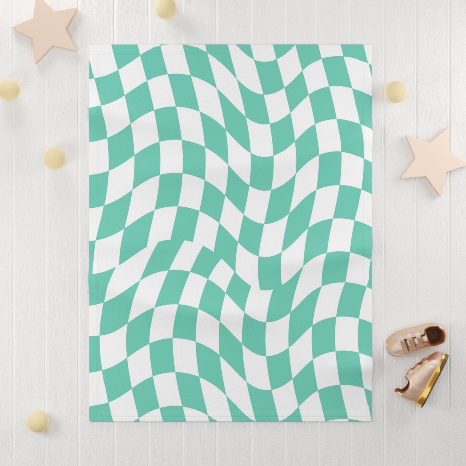 Soft Fleece Baby Blanket, Cozy Nursery Decor, Gender Neutral Baby Gift, Newborn Essentials, Soft Baby Throw, Cute Shower Gift - Image 3