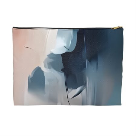 Chic Abstract Accessory Pouch | Stylish Makeup Bag | Art-Inspired Organizer | Perfect Gift for Her | Modern Travel Essentials