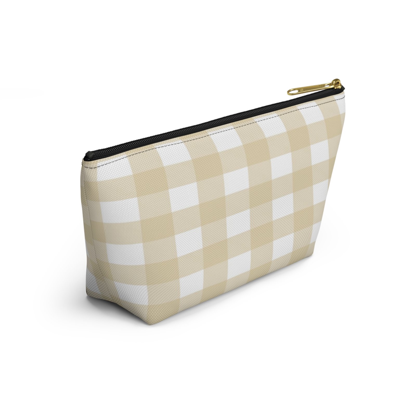 Chic Gingham Accessory Pouch, Stylish Makeup Bag, Travel Organizer, Gift for Her, Handbag Essentials - Image 12