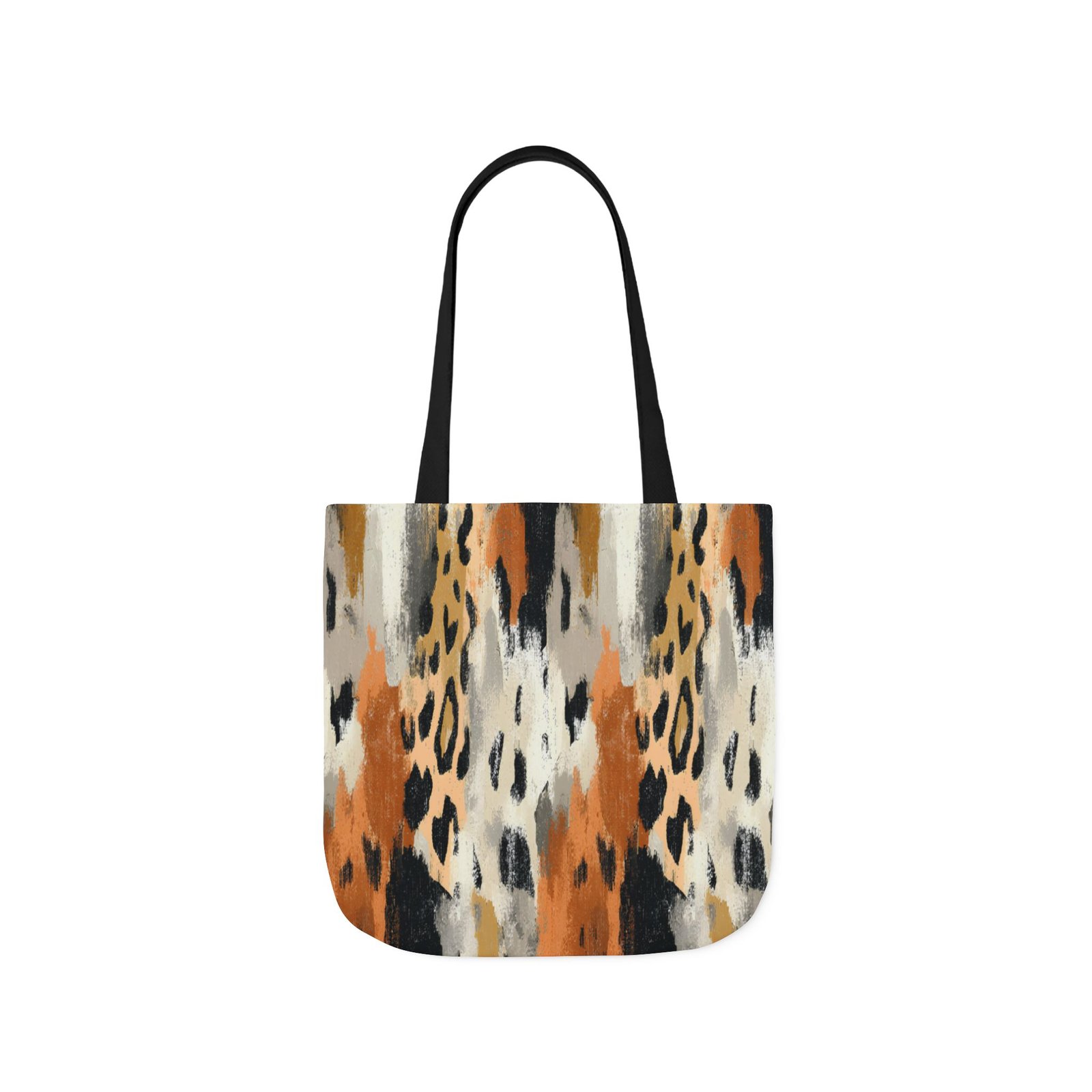 Chic Canvas Tote Bag with 5-Color Straps for Fashionistas, Stylish Reusable Bag for Shopping, Beach, Travel, or Everyday Use - Image 25