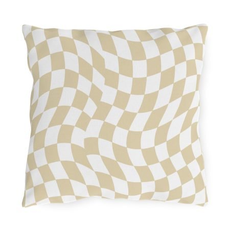 Chic Outdoor Pillows - Cozy Modern Decor for Patios, Gardens, or Decks, Summer and Spring Style, Textured Throw Cushions