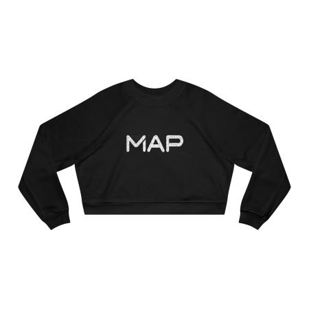 Stylish Women's Cropped Fleece Pullover - Cozy Streetwear, Perfect for Casual Outings, Gifts for Her, Trendy Loungewear, Fall Fashion