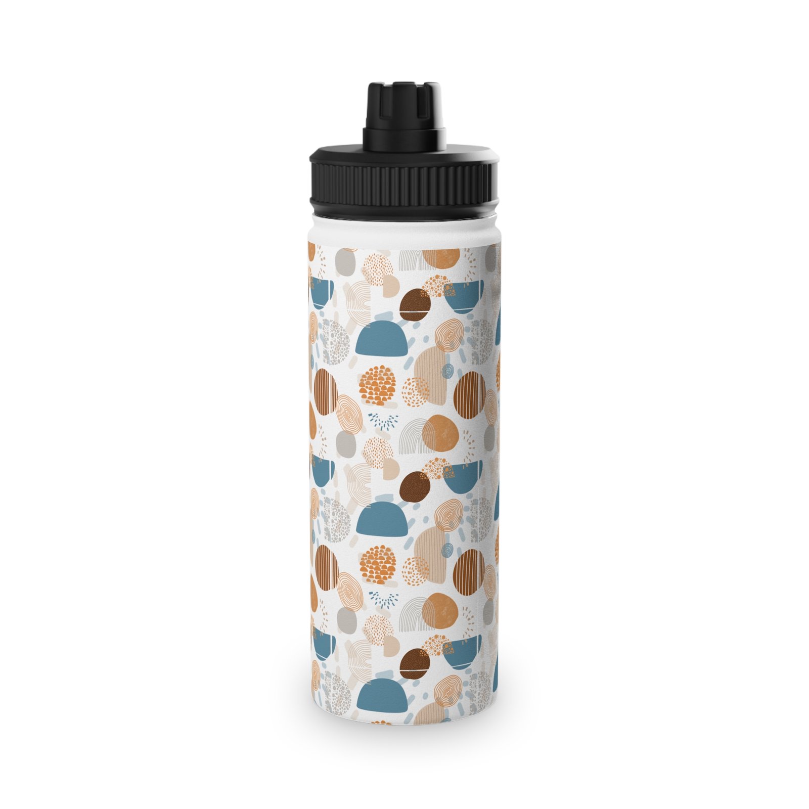 Trendy Stainless Steel Water Bottle | Sports Lid | Eco-Friendly Hydration | Gym, Outdoor, Travel, Gifts | Modern Patterns - Image 5