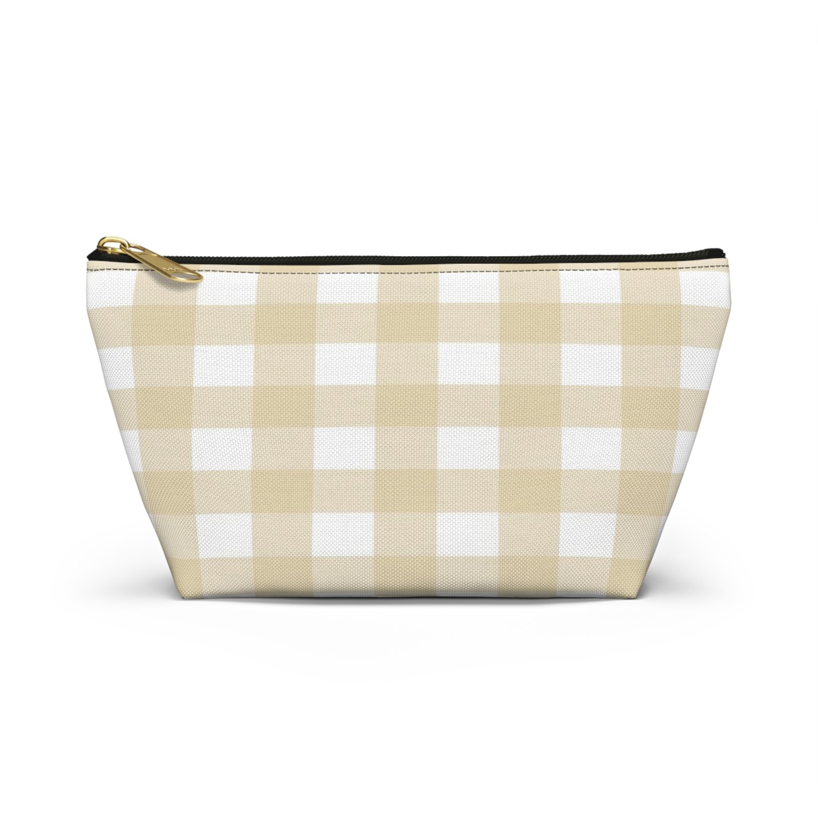 Chic Gingham Accessory Pouch, Stylish Makeup Bag, Travel Organizer, Gift for Her, Handbag Essentials - Image 9