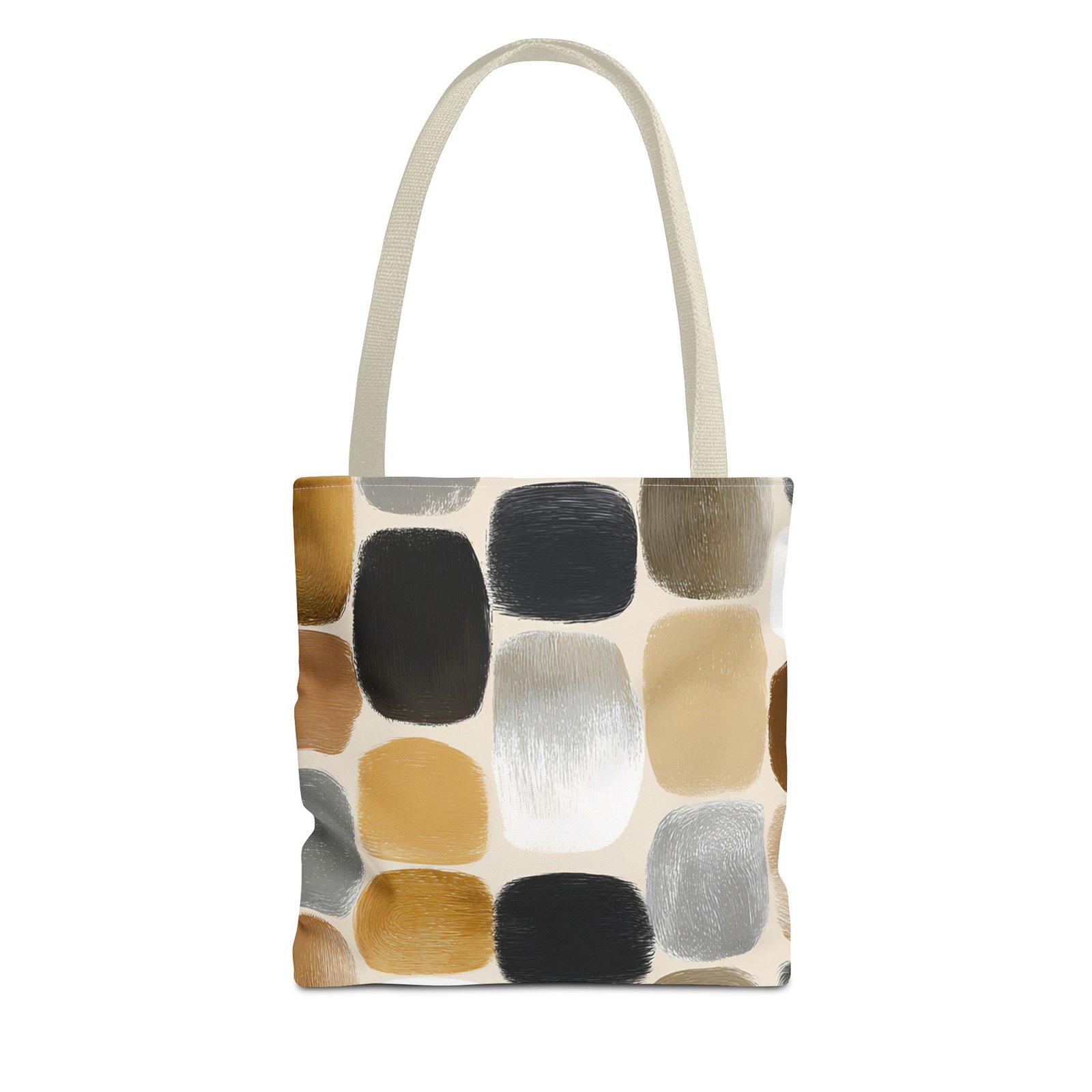 Chic Abstract Tote Bag, Stylish Reusable Shopping Bag, Fashionable Handbag for Everyday Use, Eco-Friendly Gift, Minimalist Tote - Image 37