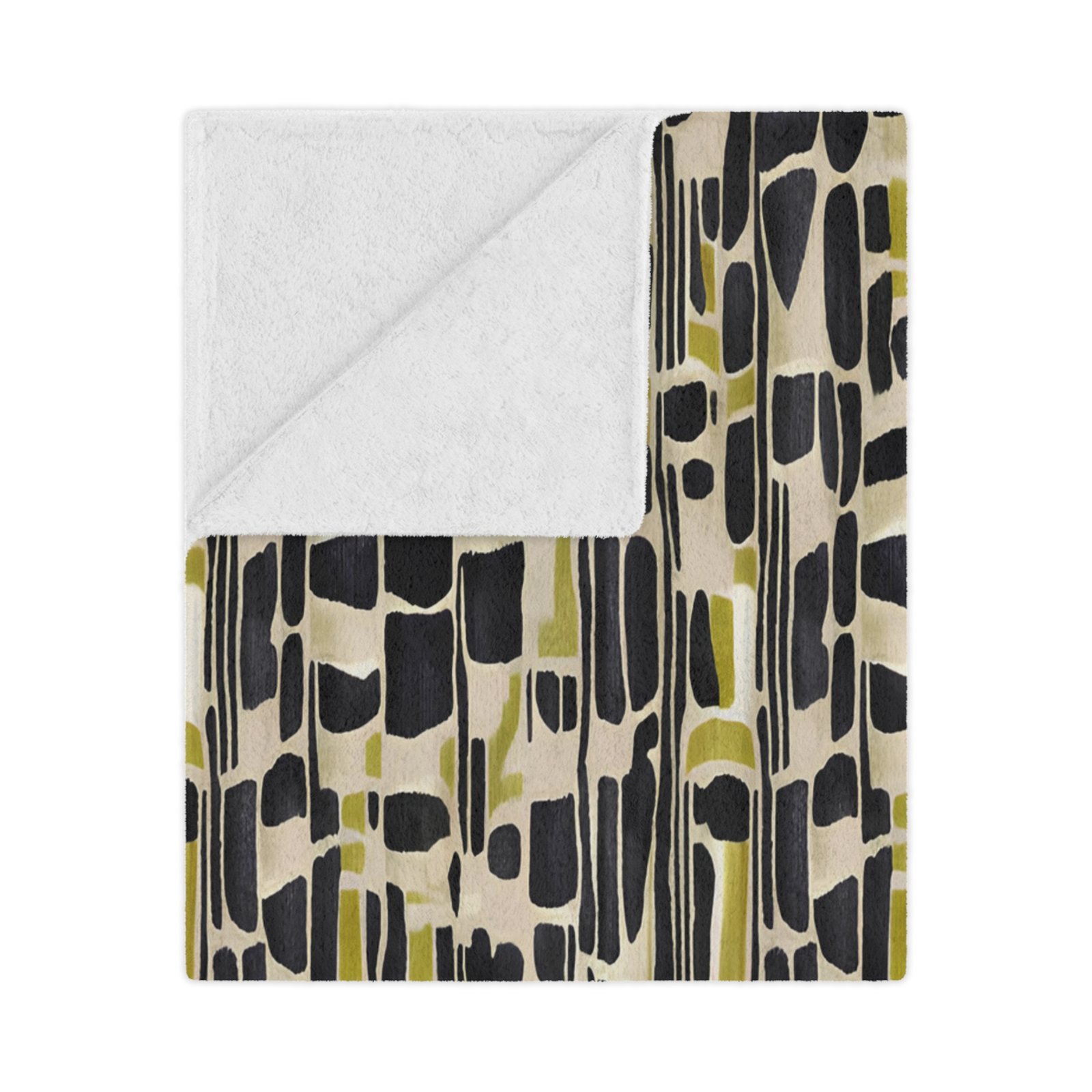 Stylish Minky Blanket with Modern Abstract Design, Cozy Home Decor, Baby Shower Gift, Warm Throw, Nursery Blanket - Image 7