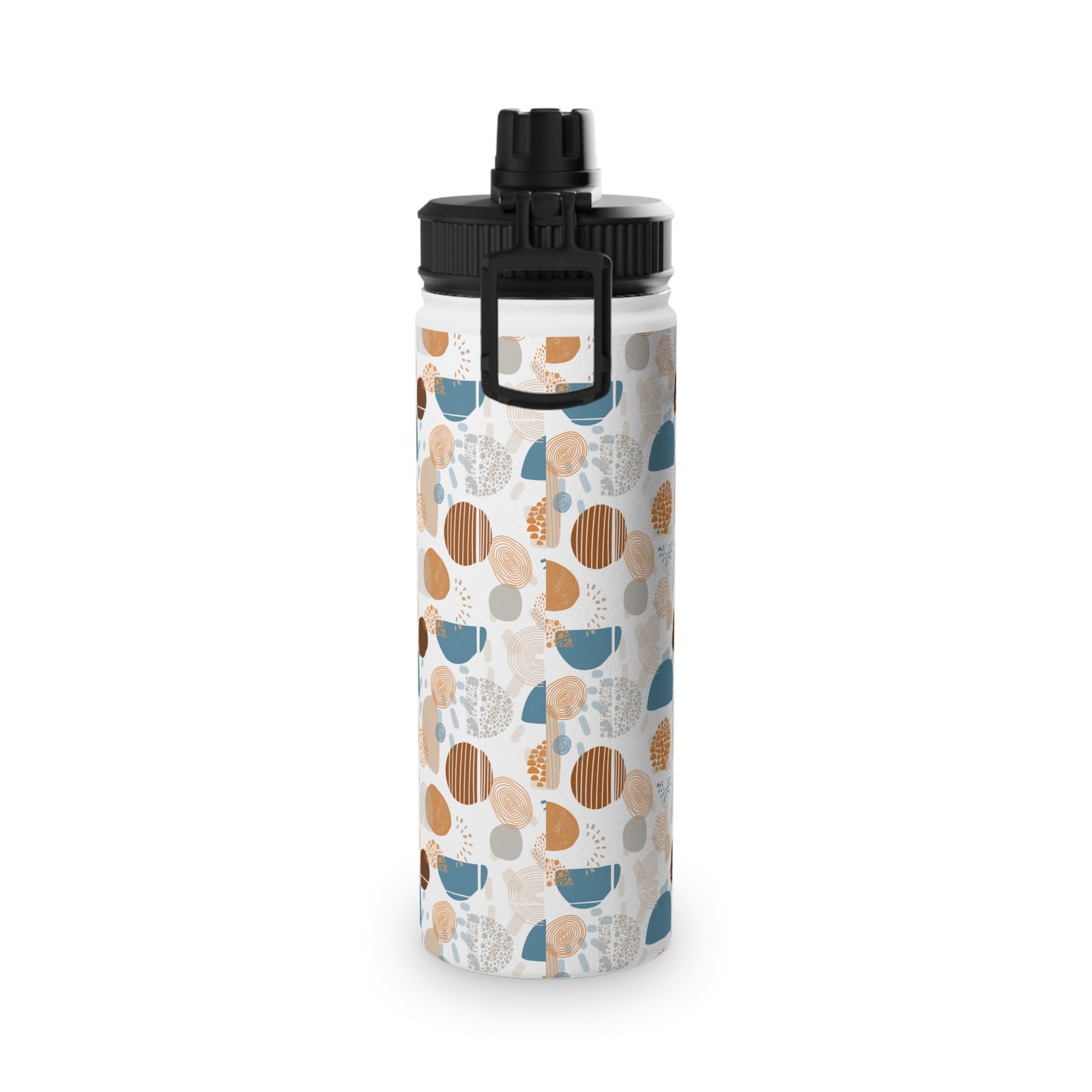 Trendy Stainless Steel Water Bottle | Sports Lid | Eco-Friendly Hydration | Gym, Outdoor, Travel, Gifts | Modern Patterns - Image 6