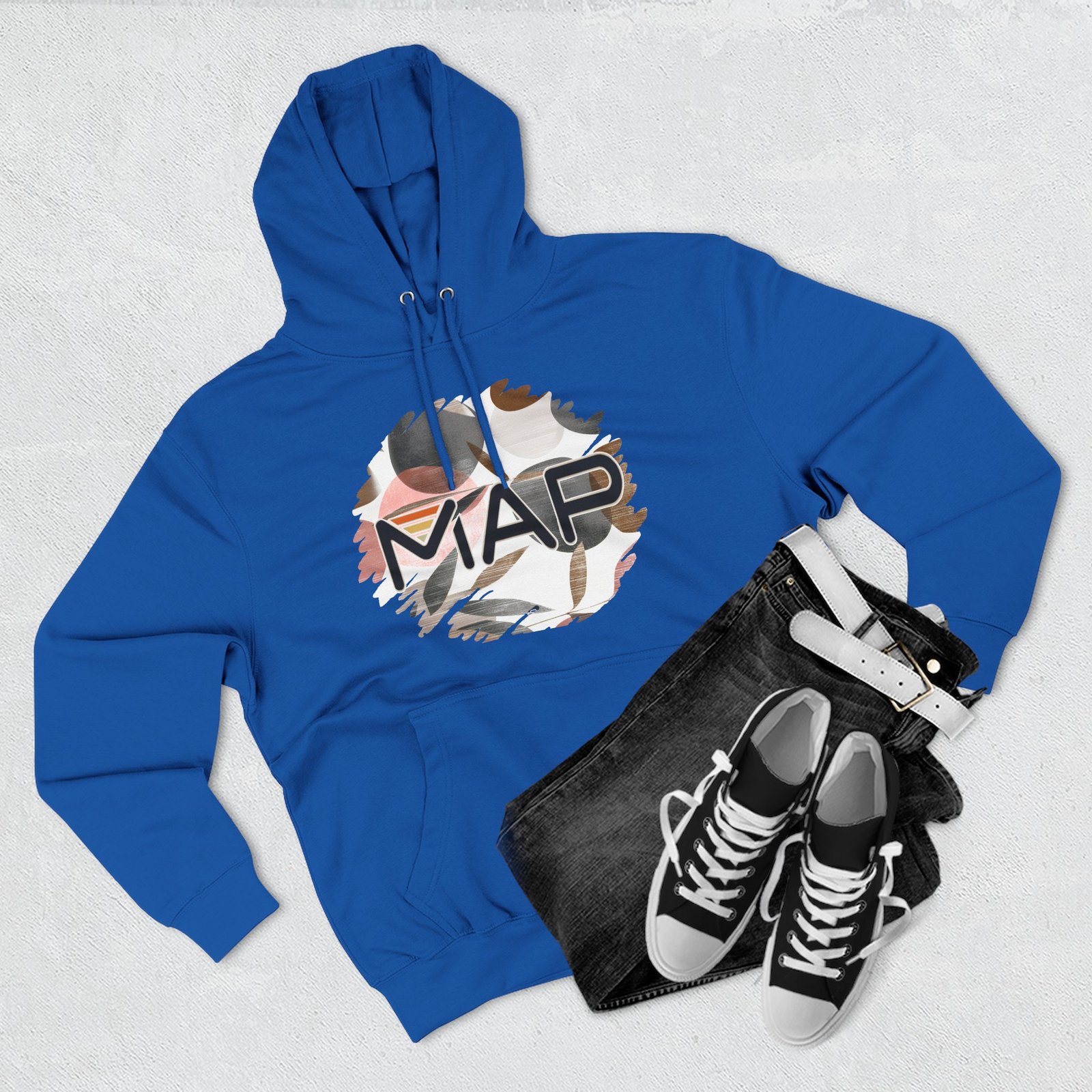 Three-Panel Fleece Hoodie - Image 23