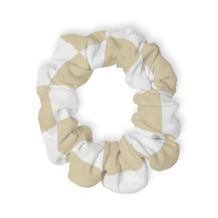 Chic Neutral Scrunchie | Stylish Hair Accessory for Everyday Wear, Gift for Her, Festival Fashion, Trendy Hair Tie