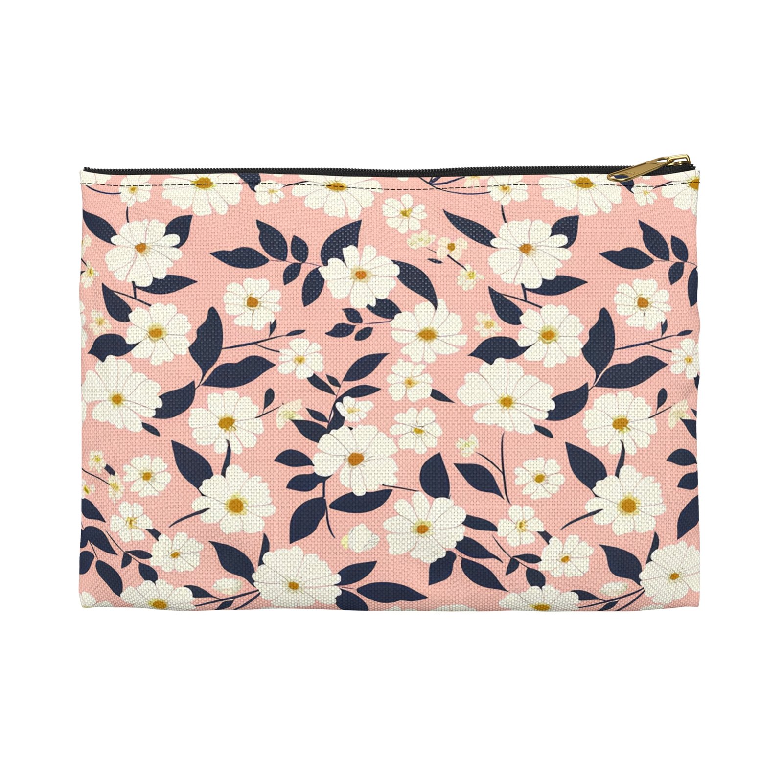 Floral Accessory Pouch, Cute Makeup Bag, Stylish Organizer, Floral Design Gift, Everyday Carryall, Gift for Her, Travel Essentials - Image 9
